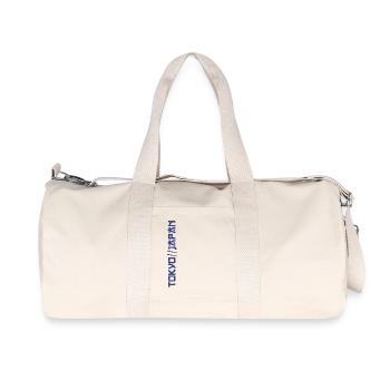 Tokyo - Recycelte Canvas-Sporttasche von Stanley/Stella - Naturweiß - Vorne