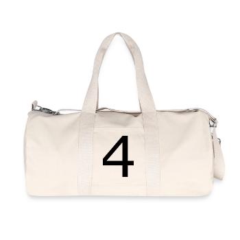 4 - Recycled Canvas Sports Bag by Stanley/Stella - natural - Front