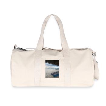 chillen an der Ostsee - Recycelte Canvas-Sporttasche von Stanley/Stella - Naturweiß - Vorne
