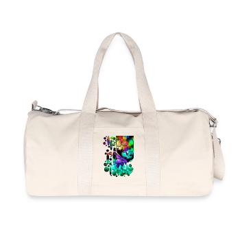 Fantasy Dance Fireworks - Recycled Canvas Sports Bag by Stanley/Stella - natural - Front