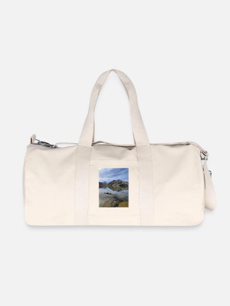 Bramant See - Recycelte Canvas-Sporttasche von Stanley/Stella - Naturweiß