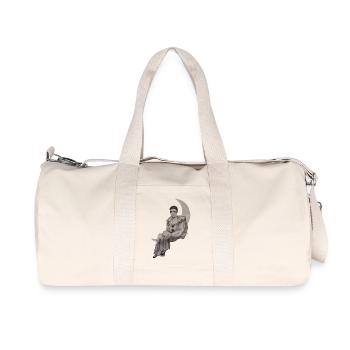 PIERROT - Recycelte Canvas-Sporttasche von Stanley/Stella - Naturweiß - Vorne