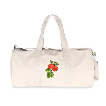 Apples - Recycled Canvas Sports Bag by Stanley/Stella - natural - Front