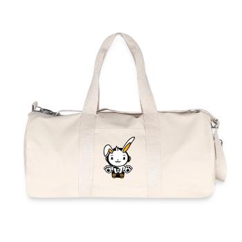 Bunny Jouer Manette Console Casque Gamer Nerd - Sac de sport en toile recyclée Stanley/Stella - blanc naturel - Devant
