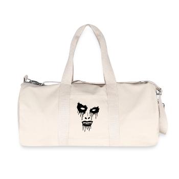 The Black Face of Evil - Recycled Canvas Sports Bag by Stanley/Stella - natural - Front