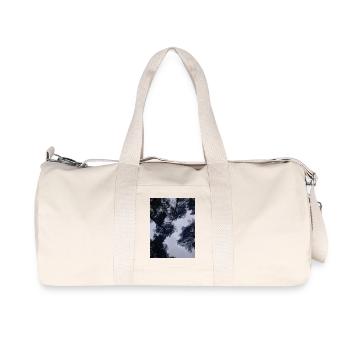 The Big Clouds Silhouettes of the Sky - Recycled Canvas Sports Bag by Stanley/Stella - natural - Front