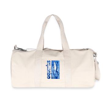 Sternzeichen Wassermann - Recycelte Canvas-Sporttasche von Stanley/Stella - Naturweiß - Vorne