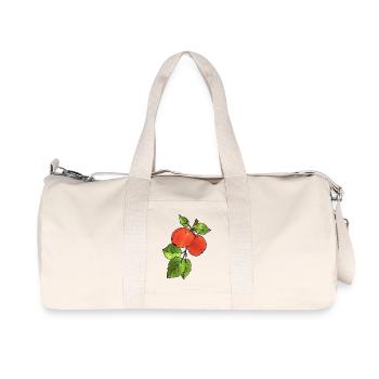 Apples - Recycled Canvas Sports Bag by Stanley/Stella - natural - Front