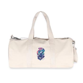 Ours Aurora - Sac de sport en toile recyclée Stanley/Stella - blanc naturel - Devant