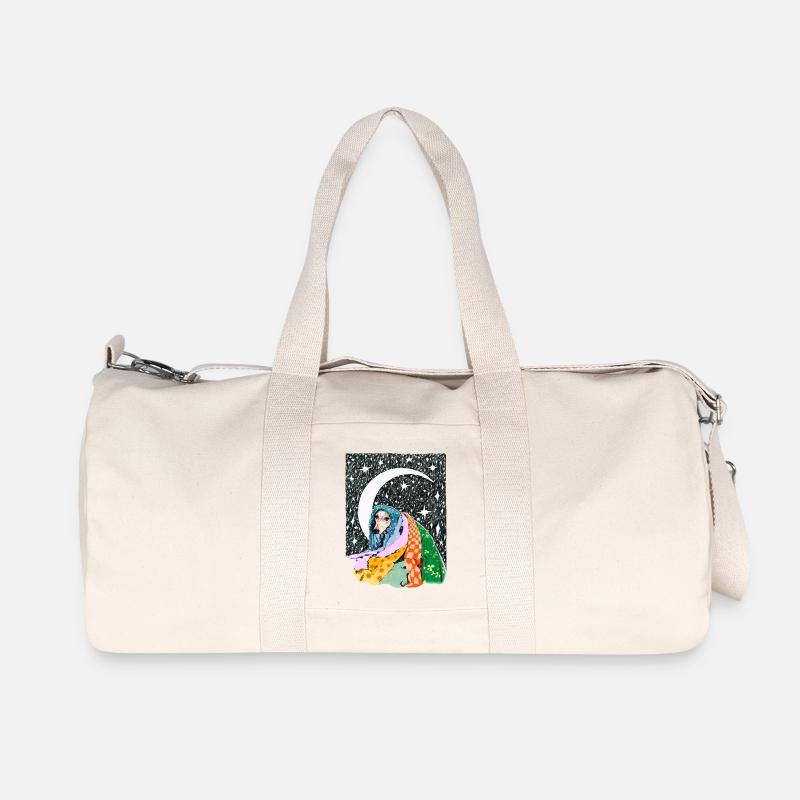 SOMNUS - Recycelte Canvas-Sporttasche von Stanley/Stella - Naturweiß