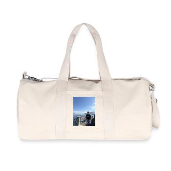 IDGAF-Hemd - Recycelte Canvas-Sporttasche von Stanley/Stella - Naturweiß - Vorne