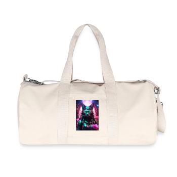 Bastet – Gardien de la Paix - Sac de sport en toile recyclée Stanley/Stella - blanc naturel - Devant
