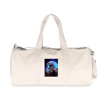 Horus – Le Faucon Céleste - Sac de sport en toile recyclée Stanley/Stella - blanc naturel - Devant