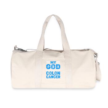 Colon, Cancer, Large Intestine - Recycled Canvas Sports Bag by Stanley/Stella - natural - Front