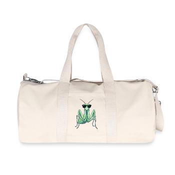 Praying Mantis Kung Fu Martial Arts - Recycled Canvas Sports Bag by Stanley/Stella - natural - Front
