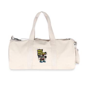 Soulevé de terre SquadBenchLift - Sac de sport en toile recyclée Stanley/Stella - blanc naturel - Devant