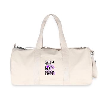 Voiture - Sac de sport en toile recyclée Stanley/Stella - blanc naturel - Devant