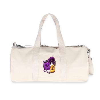 Gamer Mask Hoodie E-Sports Design - Recycled Canvas Sports Bag by Stanley/Stella - natural - Front