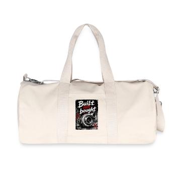 Racer - construit, pas acheté - Sac de sport en toile recyclée Stanley/Stella - blanc naturel - Devant