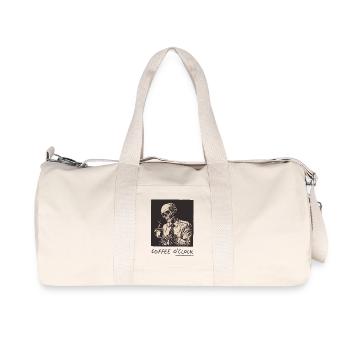 Coffee O'Clock - Recycled Canvas Sports Bag by Stanley/Stella - natural - Front