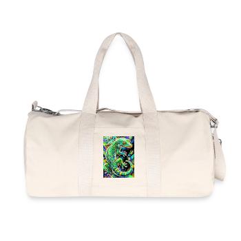 Gecko - Recycled Canvas Sports Bag by Stanley/Stella - natural - Front