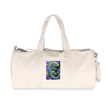 Gecko - Recycled Canvas Sports Bag by Stanley/Stella - natural - Front