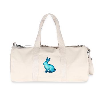 Âme Animal et Être Gardien : Lapin - Sac de sport en toile recyclée Stanley/Stella - blanc naturel - Devant