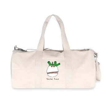 Fenchel Freak - Recycelte Canvas-Sporttasche von Stanley/Stella - Naturweiß - Vorne