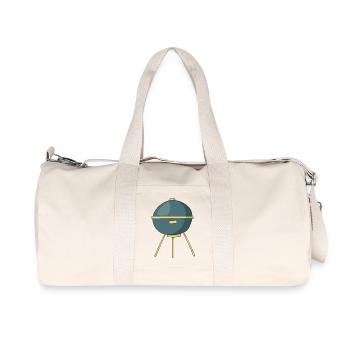Grill - Recycelte Canvas-Sporttasche von Stanley/Stella - Naturweiß - Vorne