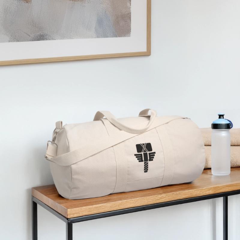 Thor Hammer – Wikinger Mjölnir Comic Superheld Recycelte Canvas-Sporttasche von Stanley/Stella