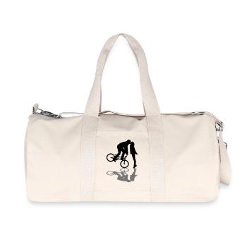 BMX kiss - Recycled Canvas Sports Bag by Stanley/Stella - natural - Front