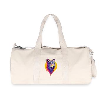 Tête De Loup - Sac de sport en toile recyclée Stanley/Stella - blanc naturel - Devant