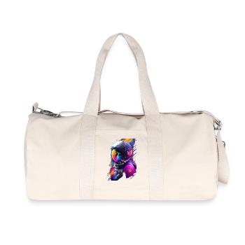 Astronaute - Sac de sport en toile recyclée Stanley/Stella - blanc naturel - Devant