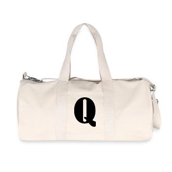 Q - Recycled Canvas Sports Bag by Stanley/Stella - natural - Front