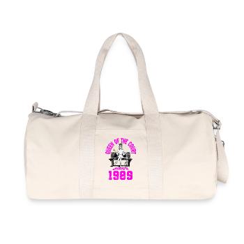 Maillot de tennis anniversaire femme anniversaire 1989 - Sac de sport en toile recyclée Stanley/Stella - blanc naturel - Devant