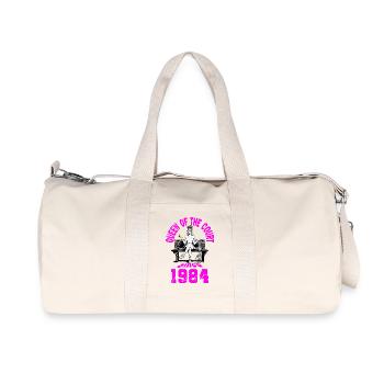 Maillot de tennis anniversaire femme anniversaire 1984 - Sac de sport en toile recyclée Stanley/Stella - blanc naturel - Devant