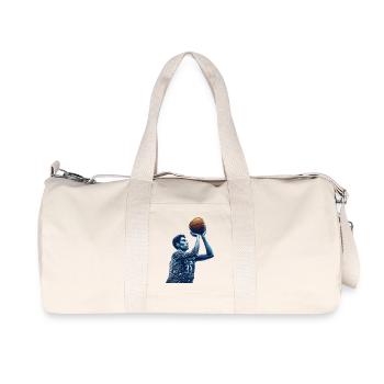 Basketball -Talent Splash - Recycled Canvas Sports Bag by Stanley/Stella - natural - Front
