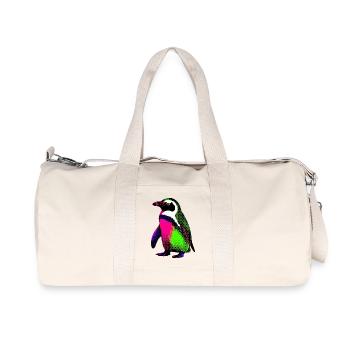Pingouin - Sac de sport en toile recyclée Stanley/Stella - blanc naturel - Devant