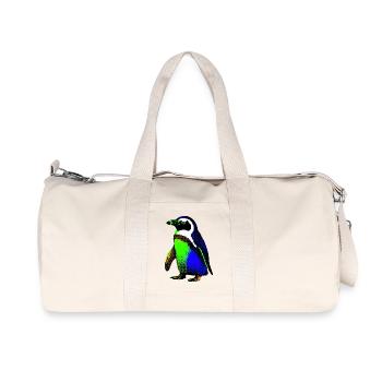 Pingouin - Sac de sport en toile recyclée Stanley/Stella - blanc naturel - Devant