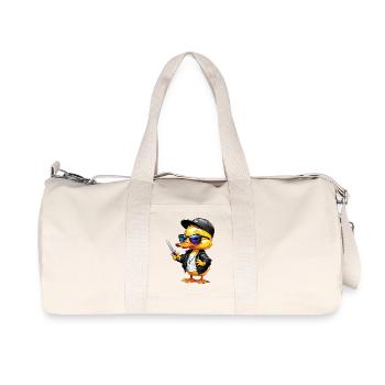 SSW32 Rapper Duck Knife Jacket and Hat - Recycled Canvas Sports Bag by Stanley/Stella - natural - Front