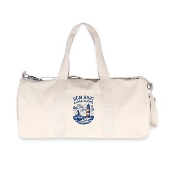 Rüm Hart - Klar Kiming - Recycelte Canvas-Sporttasche von Stanley/Stella - Naturweiß - Vorne