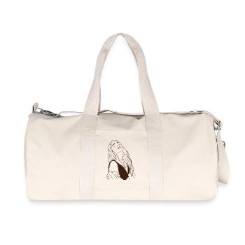 Soulfeelyou - Recycelte Canvas-Sporttasche von Stanley/Stella - Naturweiß - Vorne