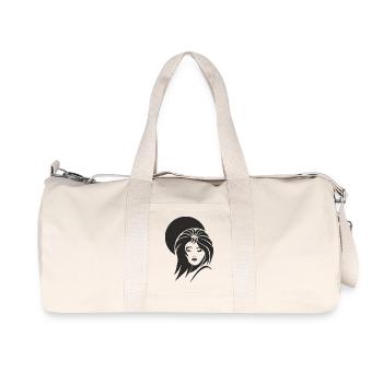 Frauengesicht_003 - Sac de sport en toile recyclée Stanley/Stella - blanc naturel - Devant
