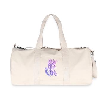Motocross perfect for every motocross - Recycled Canvas Sports Bag by Stanley/Stella - natural - Front