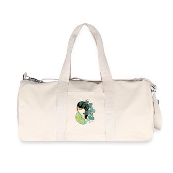 Ginkgo beauty in Art Nouveau style - Recycled Canvas Sports Bag by Stanley/Stella - natural - Front