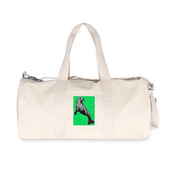 Phoque - Sac de sport en toile recyclée Stanley/Stella - blanc naturel - Devant