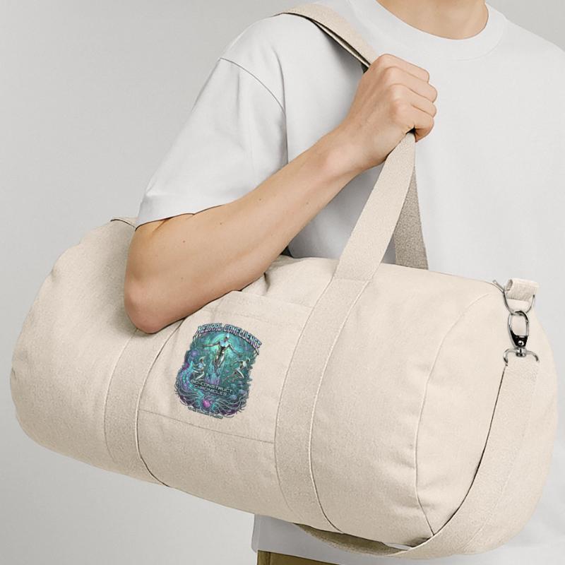 Neural Confluence Bio-Construct Chronicles Recycelte Canvas-Sporttasche von Stanley/Stella