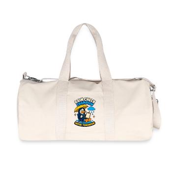 Rain Check Champion – Vielleicht morgen - Recycelte Canvas-Sporttasche von Stanley/Stella - Naturweiß - Vorne