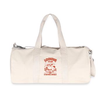Rester célibataire - Sac de sport en toile recyclée Stanley/Stella - blanc naturel - Devant