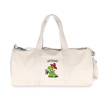 Dragon engine - Recycled Canvas Sports Bag by Stanley/Stella - natural - Front